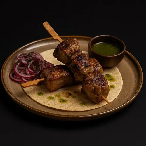 Frigărui din mușchiuleț de porc aromat