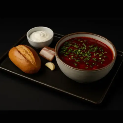 Borş roşu ukrainesc