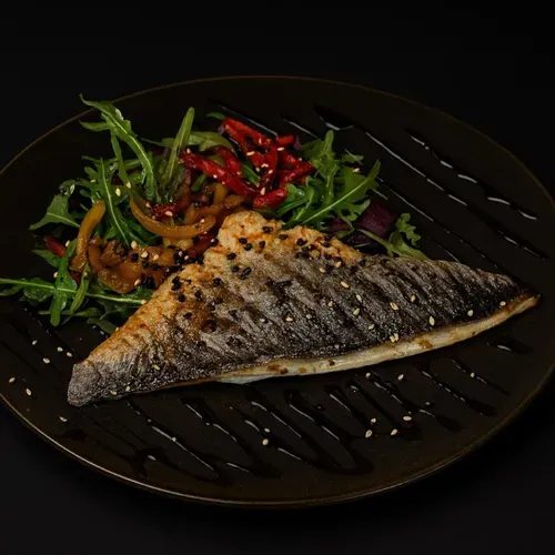 Fileu de Dorado cu legume julien