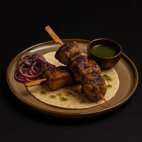 Frigărui din mușchiuleț de porc aromat