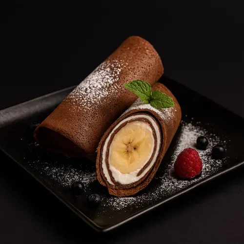 Clătită cu banană și mascarpone